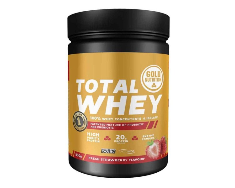 Total Whey Fresa 800g