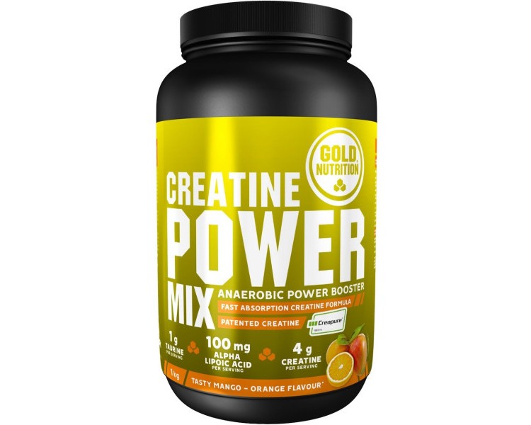 CREATINE POWER MIX 1KG MANGO-ORANGE