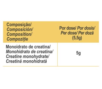 CREATINA 100% MONOHYDRATE 200G PINEAPPLE