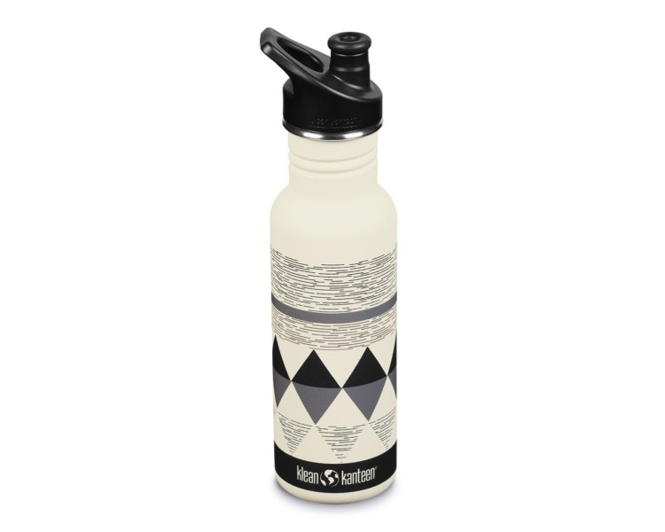 Botella Classic Klean Kanteen con Tapa Sport 18oz (532ml)beige